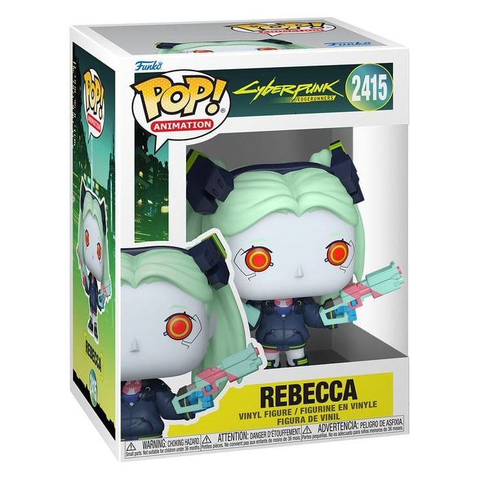 Cyberpunk Edgerunners Animation POP! Vinyl Figure Rebecca 9 cm