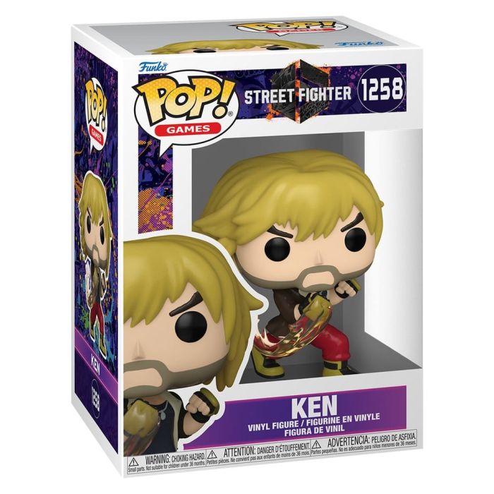 Street Fighter 6 POP! Games Vinyl Figure Ken 9 cm