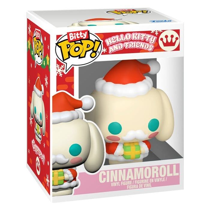 Hello Kitty Bitty POP! Rides Vinyl Figure Holiday- Sleigh with CMRL 2 cm