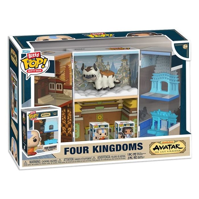 Avatar: The Last Airbender Bitty POP! Bitty Box Display with 2 Vinyl Figures Kingdoms
