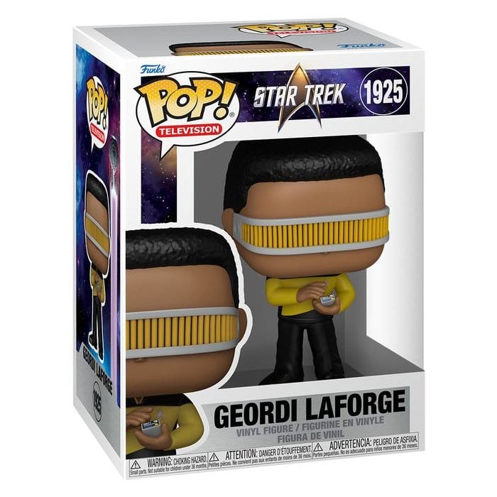 Star Trek TNG POP! Television Vinyl Figure Geordi La Forge 9 cm