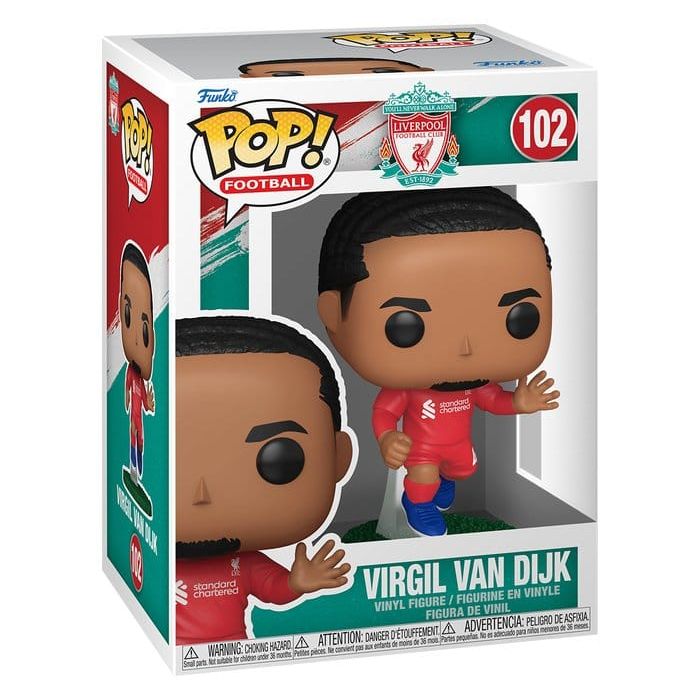 Liverpool F.C. POP! Football Vinyl Figure Virgil Van Dijk 9 cm