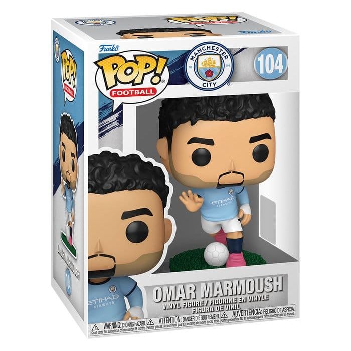 Manchester City F.C. POP! Football Vinyl Figure Omar Marmoush 9 cm