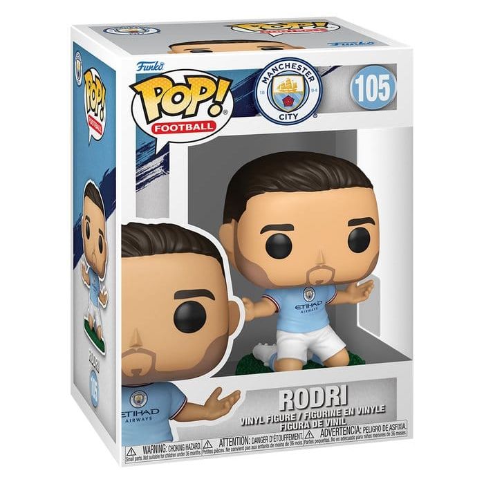 Manchester City F.C. POP! Football Vinyl Figure Rodri 9 cm