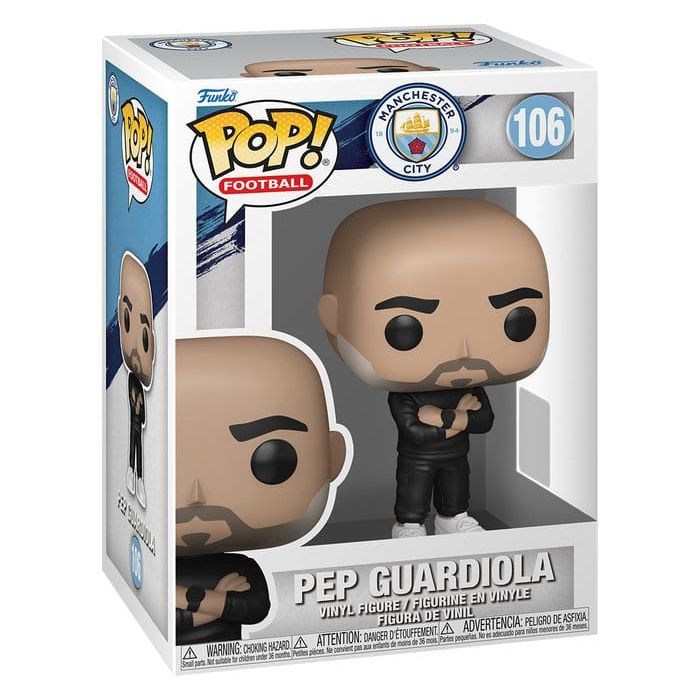 Manchester City F.C. POP! Football Vinyl Figure Pep Guardiola 9 cm