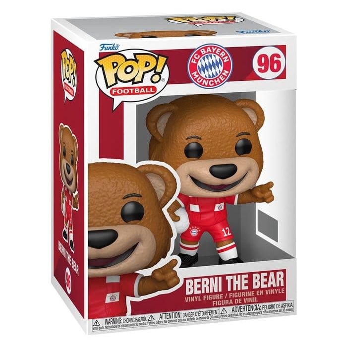 FC Bayern Munich POP! Football Vinyl Figure Berni der Bär 9 cm