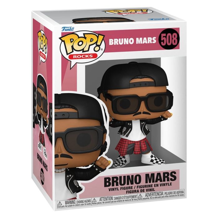 Bruno Mars POP! Rocks Vinyl Figure (APT.) 9 cm