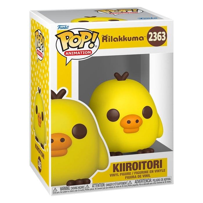 Rilakkuma POP! Animation Vinyl Figure Kiiroitori 9 cm