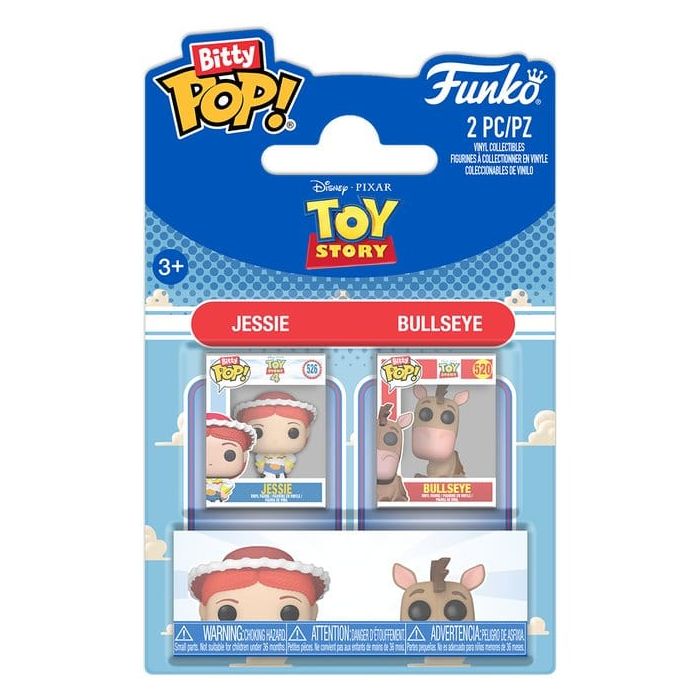 Toy Story Bitty POP! Vinyl Figures 2-Pack Jessie & Bullseye 2 cm