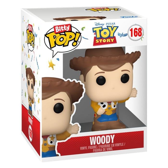 Toy Story Bitty POP! Vinyl Figures 2-Pack Woody & Buzz Lightyear 2 cm