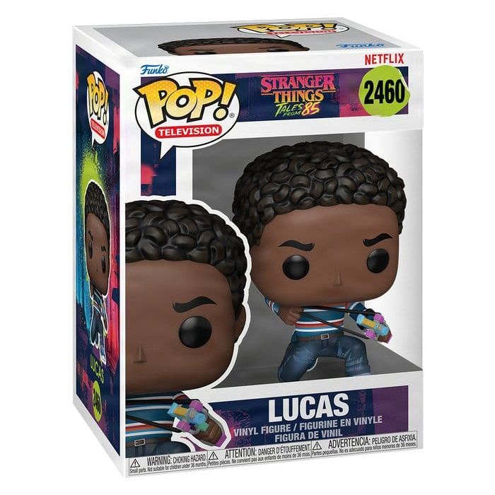 Stranger Things: Tales from '86 POP! Animation Vinyl Figure Lucas 9 cm