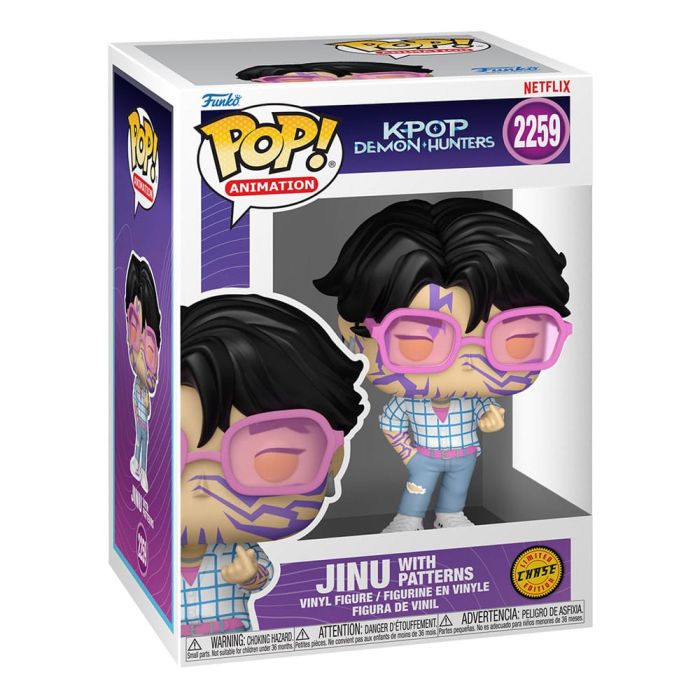KPop Demon Hunters POP! Animation Vinyl Figures Jinu cm [CHASE]