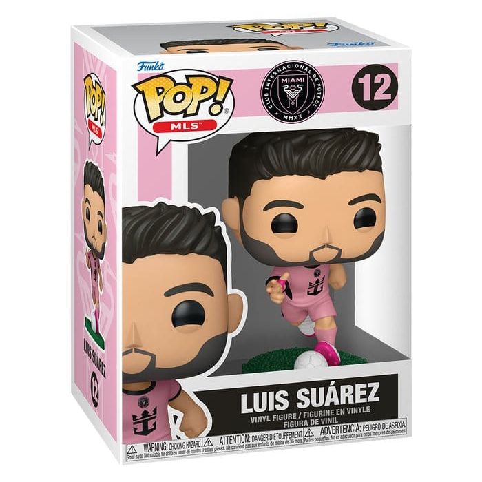EFL POP! MLS Vinyl Figure Inter Miami CF - Luis Suarez (Pink) 9 cm