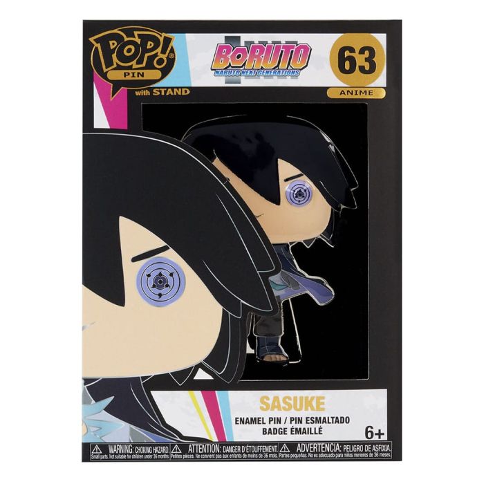 Boruto: Naruto Next Generations Loungefly POP! Enamel Pin Sasuke 10 cm 
