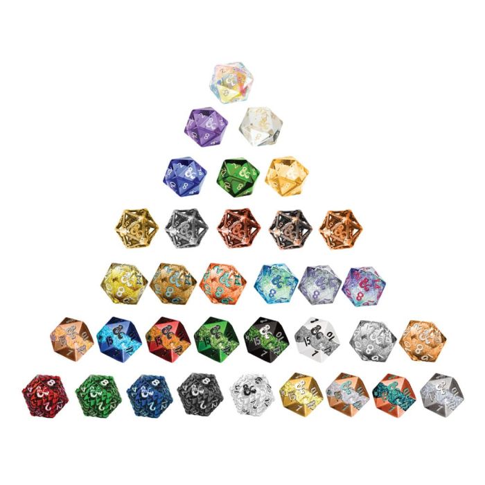 Dungeons & Dragons Blind Mystery Box Dice Fizban's Treasure d20 25 mm