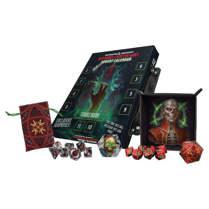 Dungeons & Dragons Advent Calendar Red Robes & Winter Woes
