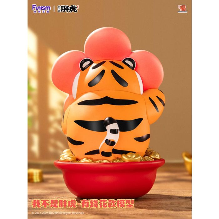 I Am Not Fat Tiger Statue 1/7 Alexander the Tiger Rich Flower 20 cm   