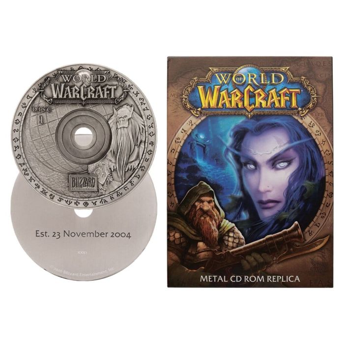 World of Warcraft Replica CD-ROM Limited Edition 11 cm