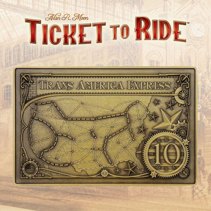 Ticket to Ride Ingot Trans America Express Limited Edition 
