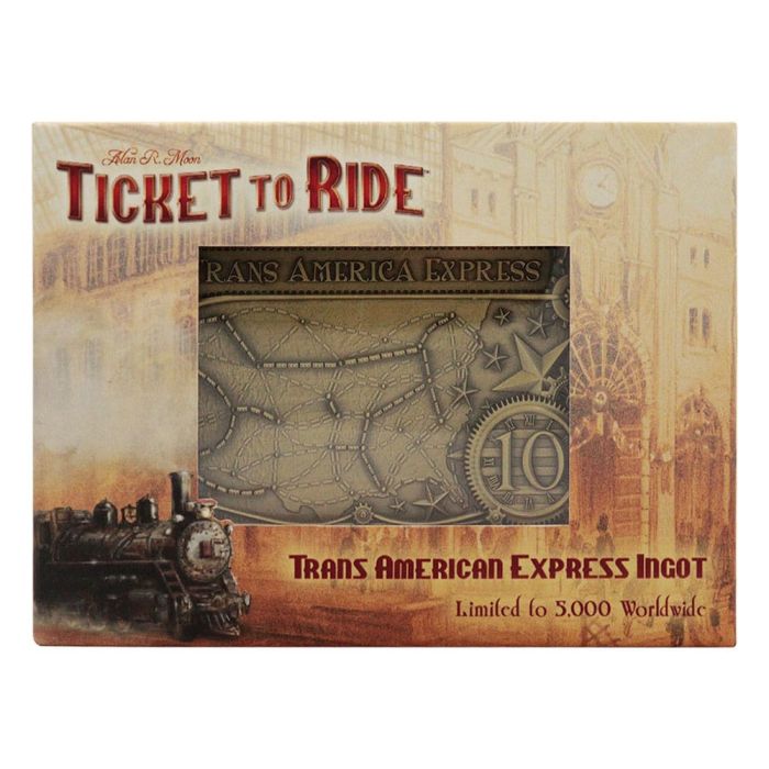 Ticket to Ride Ingot Trans America Express Limited Edition 