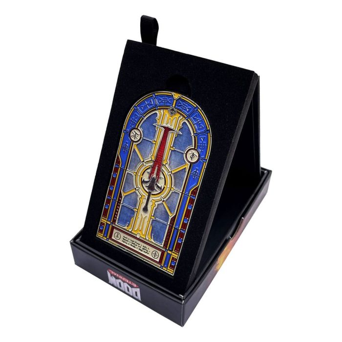 Doom Ingot Crucible Sword Stained Glass Limited Edition 