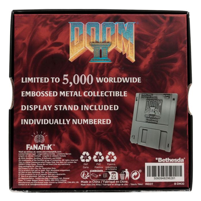 Doom 2 Replica Arena Floppy Disk Limited Edition   