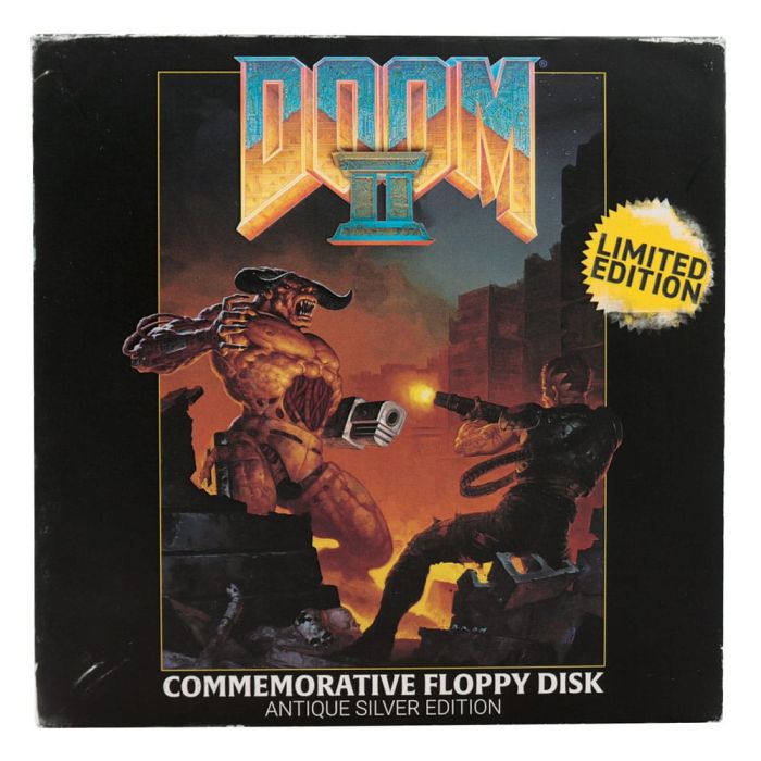 Doom 2 Replica Arena Floppy Disk Limited Edition   