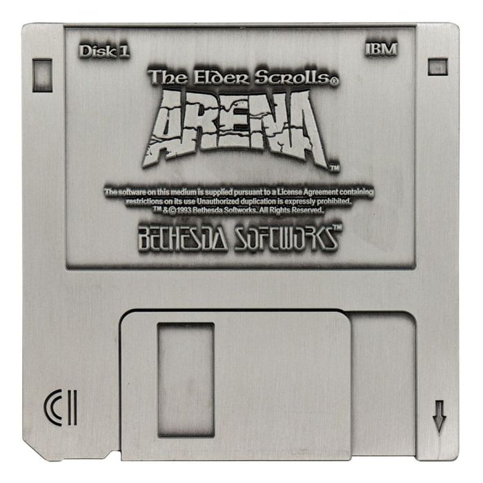 The Elder Scrolls Replica Arena Floppy Disk Limited Edition   