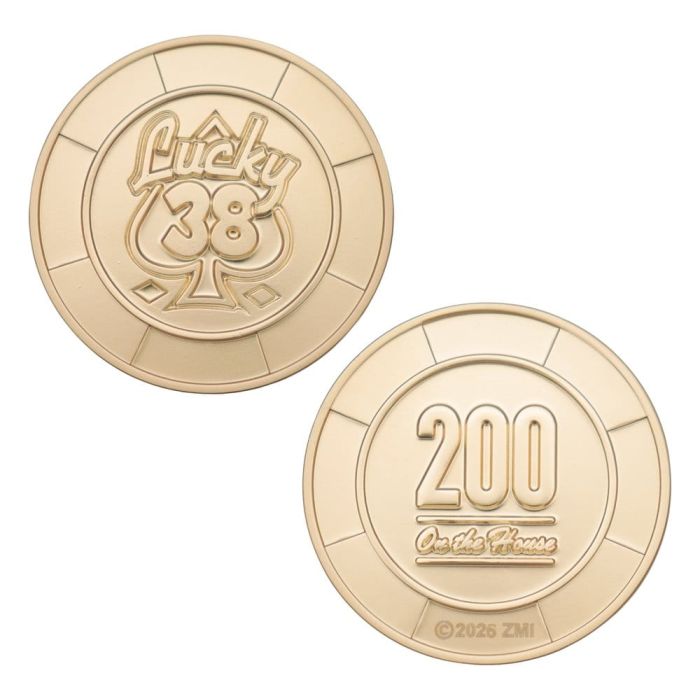 Fallout: New Vegas Replica Lucky 38 Imitation Gold Casino Set Limited Edition