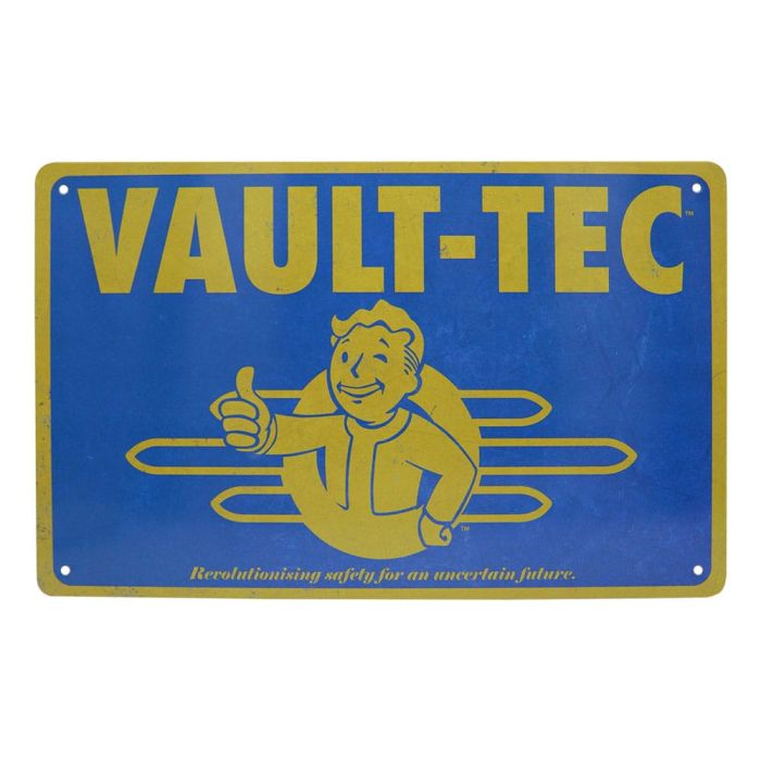 Fallout Tin Signs 3 Pack Brands 
