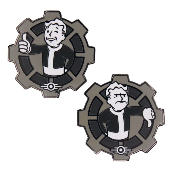 Fallout Collectable Coin Decision Black & White Limited Edition     