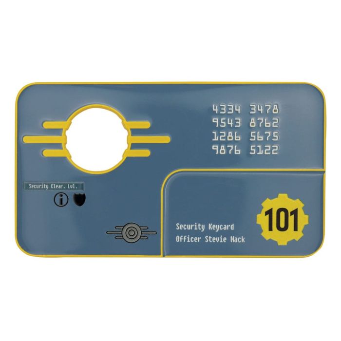 Fallout 3 Replica Vault 101 Security Keycard Limited Edition