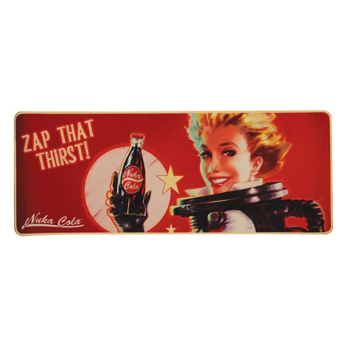 Fallout Desk Pad & Coaster Set Nuka-Cola 