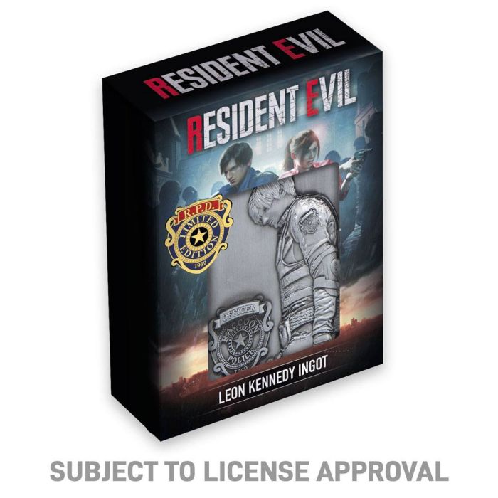 Resident Evil 2 Collectible Ingot Leon S. Kennedy Limited Edition 