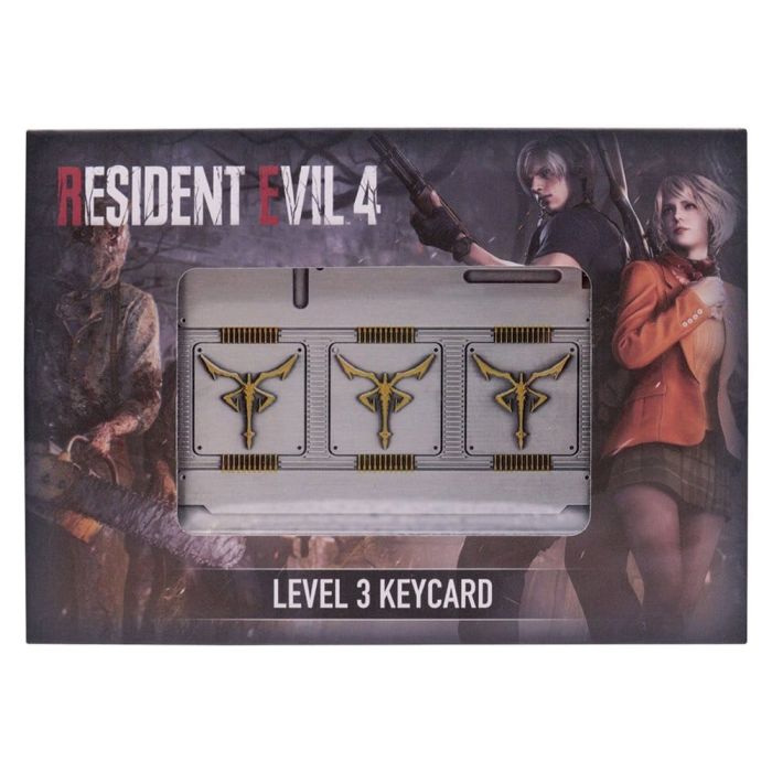 Resident Evil 4 Replica Level 3 Keycards Limited Edition