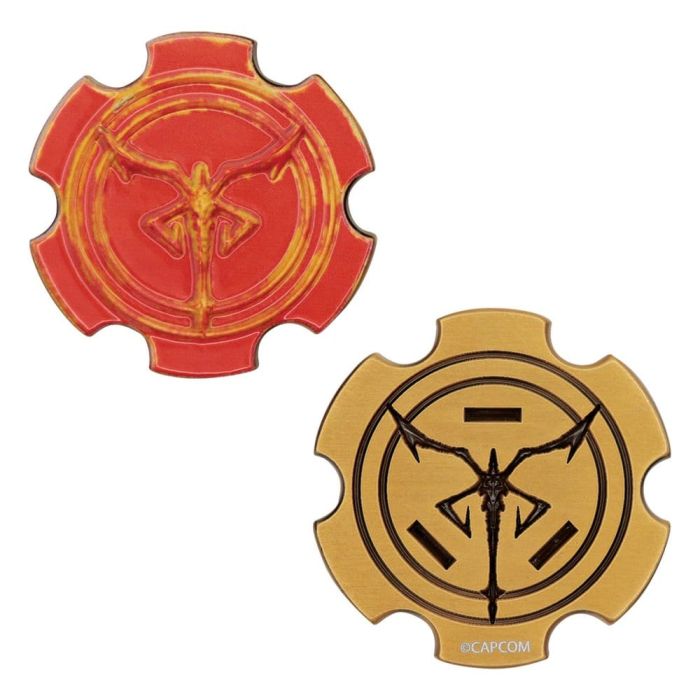 Resident Evil 4 Replica Church Puzzle Medallion Set