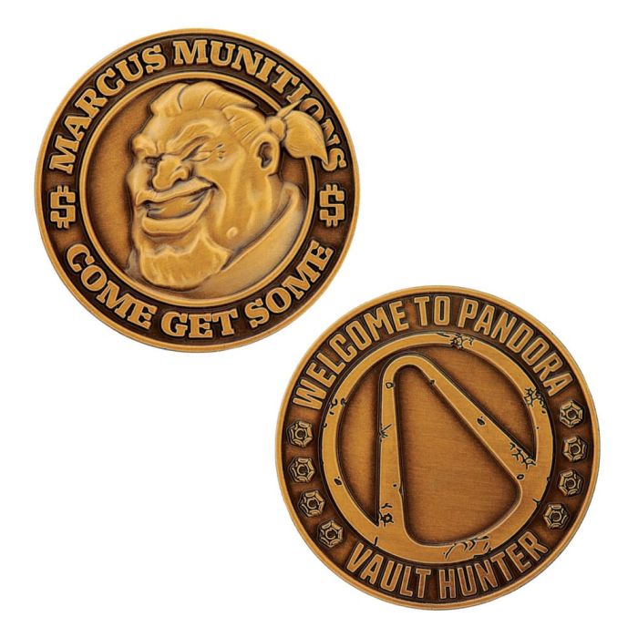 Borderlands Collectable Coin Marcus Munitions Limited Edition  