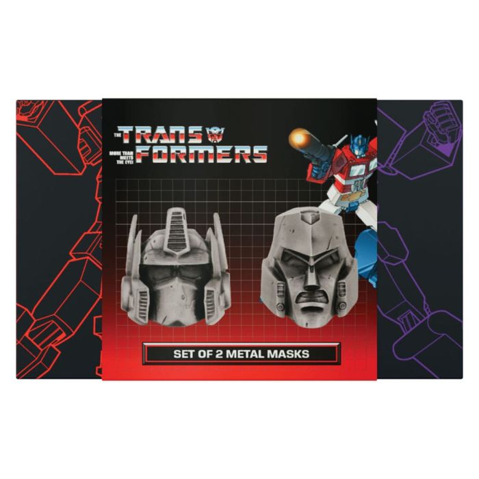 Transformers Replica Set of 2 Helmets Optimus Prime & Megatron Limited Edition