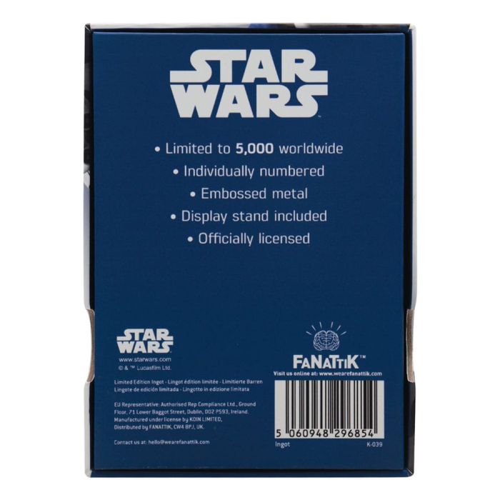 Star Wars: The Clone Wars Ingot Captain Rex Limited Edition   