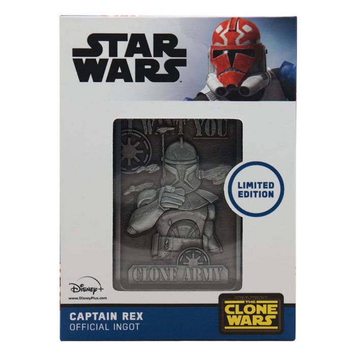 Star Wars: The Clone Wars Ingot Captain Rex Limited Edition   