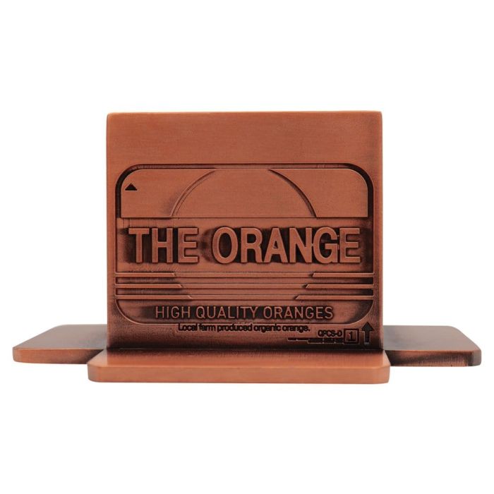 Metal Gear Solid 2 Replica Cardboard Box Antique Gold  