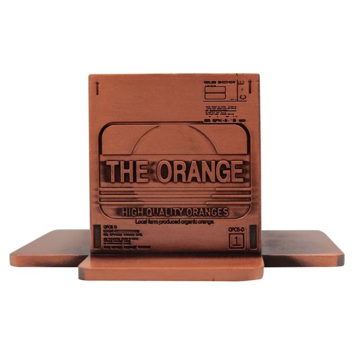 Metal Gear Solid 2 Replica Cardboard Box Antique Gold  