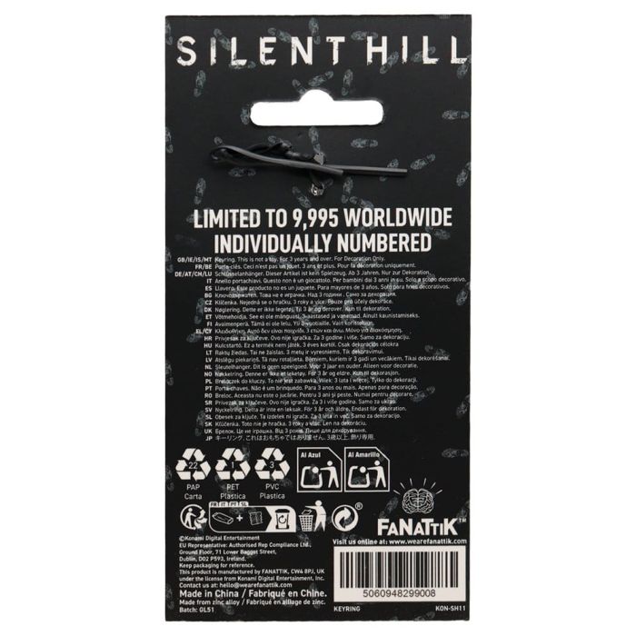 Silent Hill Keychain Keyring Hotel Red Limited Edition                      