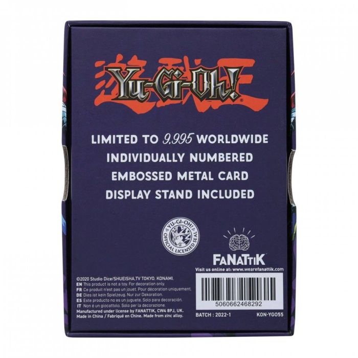 Yu-Gi-Oh! Metal Card Gaia The Fierce Knight Limited Edition 
