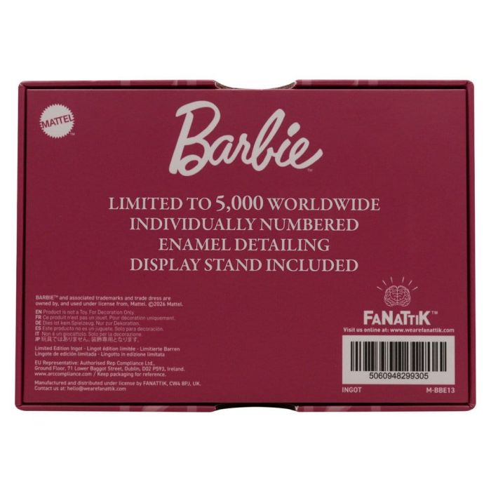 Barbie Ingot Nutcracker Limited Edition