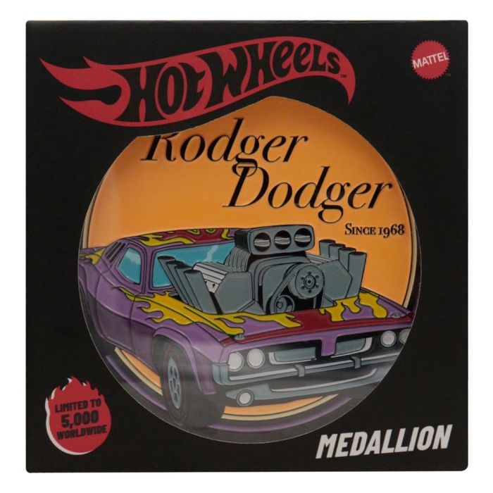 Hot Wheels Medallion Rodger Dodger Limited Edition
