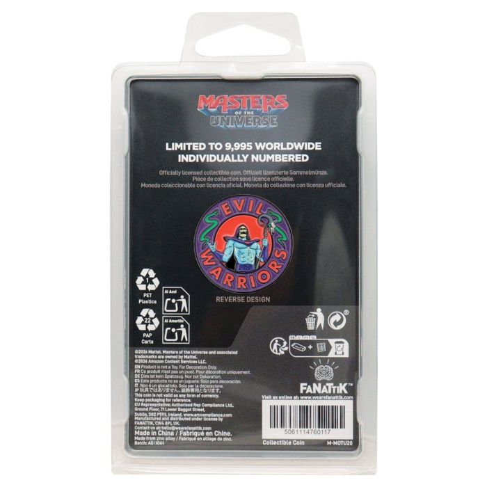 Masters of the Universe 2026 Collectable Coin He-Man & Skeletor Limited Edition
