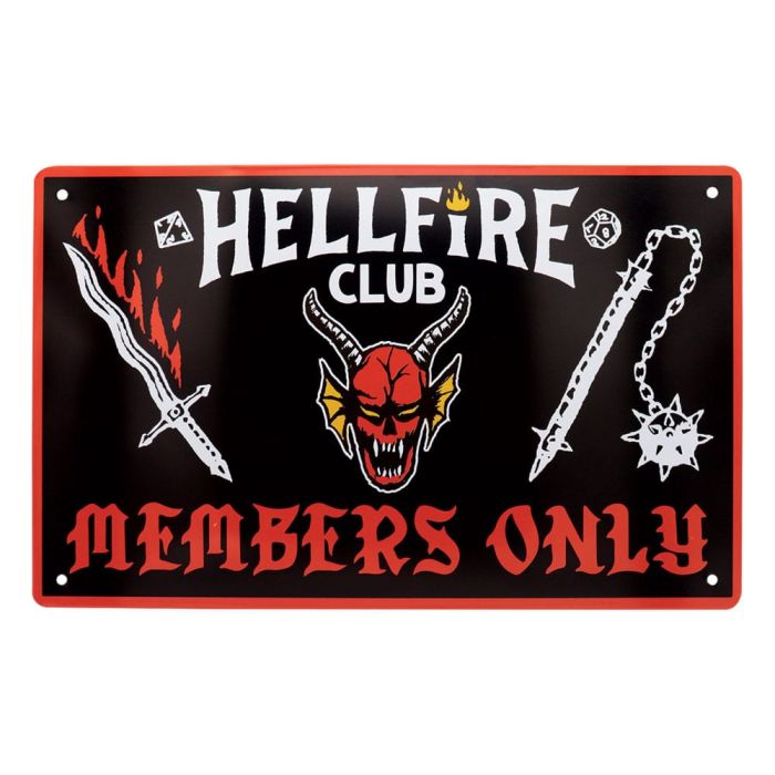 Stranger Things Tin Signs 3 Pack 