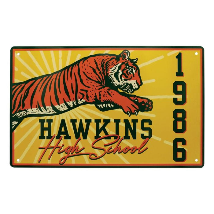Stranger Things Tin Signs 3 Pack 