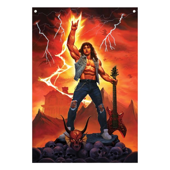Stranger Things Wall Banner Eddie Munson 120 x 85 cm      